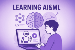 ai ml tutorial for beginners (python ai ml) - part -15... How to Start Learning AI and ML (A Complete Beginner’s Guide) - LearnAiMind