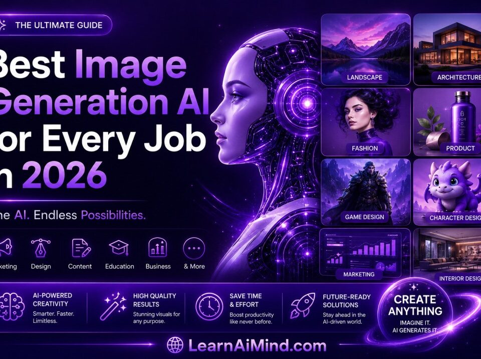 Best Image Generation AI for Every Job in 2026