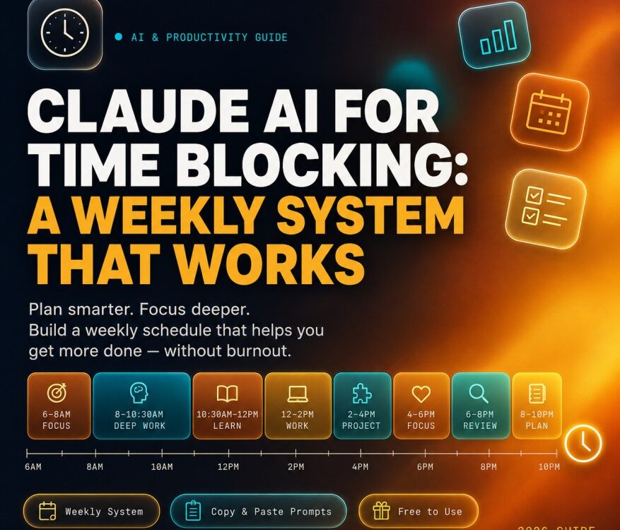 Claude AI for Time Blocking: A Weekly System That Works