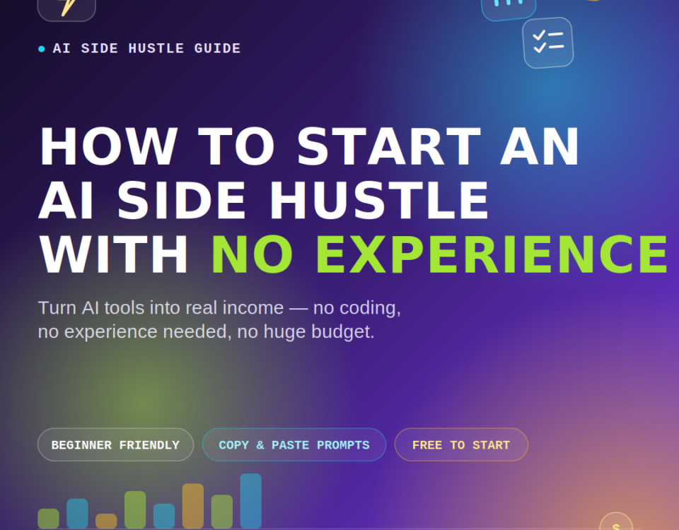 How to Start an AI Side Hustle With No Experience