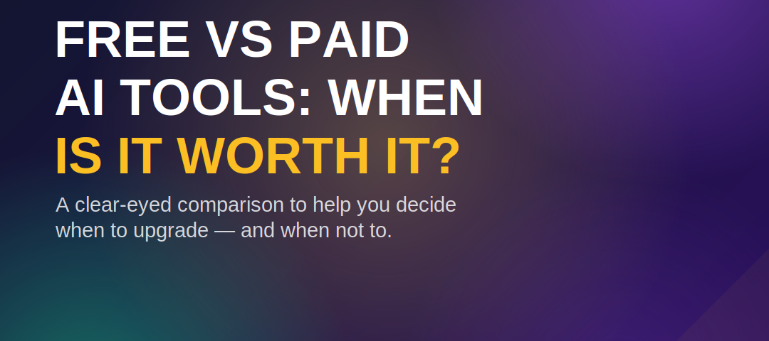 free vs paid ai tools