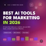 Best AI Tools for Marketing in 2026