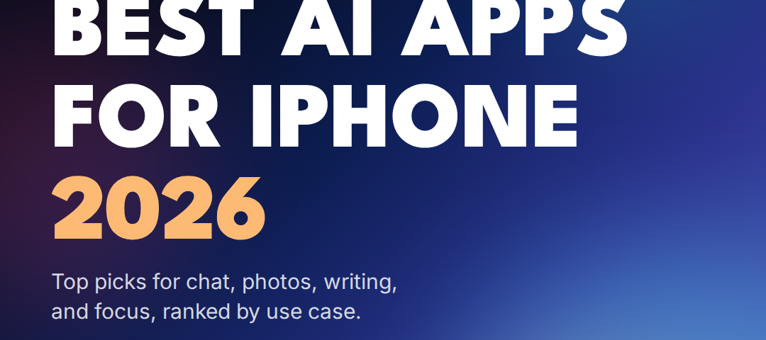 Best AI Apps for iPhone 2026